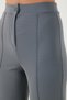 Standard Fit High Waist Straight Leg Trousers Pant 5865972 - 8
