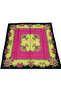 Ethnic Floral Patterned Classic Square Cut Scarf