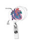 Cor Heart Drop Yoyo Name Badge Yoyo Card Holder - 3