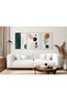 Wooden Framed 3 Piece Abstract Painting Home Home Living Room Bedroom Balcony Decor Qmrc45
