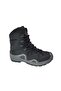Military Camping Tactical Black Zipper Outdoor Faux Leather Tactical Winter Boots - 3