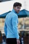 Unisex Baby Blue Thick Ribbed Camisole Ribbed Slim Fit Fisherman Sweater - 5