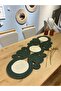 Ahenk Jute Wicker Look Runner 40x110، مفرش طاولة بتصميم خاص، Jute Ranır، الجوت - 4