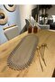Galaxy Natural Jute, Patterned, Wicker, Placemat, Table, Coffee Table Runner. 30x80 - 4