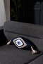 Evil Eye Eye-Shaped Denim Knitted Decorative Pillow – 25X40 cm |   Hand-Knitted Evil Eye Throw Pillow with Fiber Filling - 7