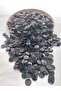 Black Color Patterned 2 cm Diameter Polyester Button 20 Pieces.