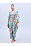 3 Piece Pajama Set - Dressing Gown, Bustier and Trousers 1626