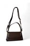 Bianca Mini Faux Leather Women's Hand and Shoulder Bag - Adjustable Cross Strap - 2