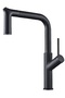 First Quality Stainless Brass Spiral Black 2 Functions Sink Faucet - 6