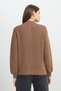 Regular Fit Regular Cut Button Detailed Youth Cute Women's Camel Knitwear Sweater Cardigan - 7