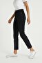 Bt11826251 Classic Black High Waist Stretch Fabric Mom Jeans