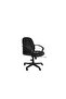 Iris 587 Low-Back Chair - Ergonomic, Adjustable, Durable with Smooth Mobility, Black - 8