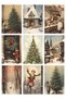 New Year Themed Nostalgic 9-Piece Postcard Photocard Series Model 12