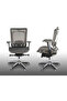 Silla Ergonomic Mesh Office Chair - Adjustable, Durable, and Stylish (Grey) - 2