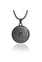 Esma-Ül Hüsna Men's V Black Color Steel Necklace for Lover, Spouse, Father, Friend - 5