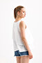 Asymmetric Cut Button Detailed Blouse - 8