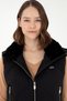 Women's Black Vest 50289584 -Vr046 - 2