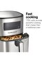 Digital Air Fryer 5.6L with 8 Pre-sets for air fry, roast, bake, reheat Quick Easy Meals, 1700W - 5