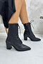 Black Women's Shoes - Hardcover Y83 Model - 2
