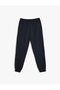 Basic Jogger Sweatpants with Tie Waist Pocket Detail and Ribbon - 2