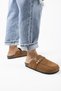 Bonita 2 Women's Genuine Leather Trock Sabo Tan Slippers - 4
