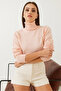 Women's Powder Turtleneck Ribbed Sweater 20223268 - 8