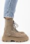 Diane Women's Genuine Leather Lace-Up Mink Boots - 3