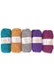 Hard Beard Washcloth, Bath Washcloth, Dishwashing Rope Set of 5 Colors a Series
