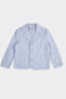 Boy's Buttoned Blue Jacket - 4