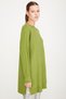 ASYMMETRIC DETAIL RAYON TUNIC GREEN - 3
