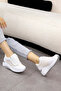 MDL 1511 High Sole Rhinestone Sneakers - 4