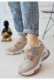 PARMA NUD STONE-EMBELLISHED SPORTS