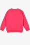 Girl's Sweatshirt Puppy Printed 3-7 Years, Coral - 3