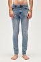 Normal Waist Slim Tapered Men's Denim Trousers 22.01.70.005_palermo Jeans