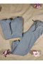 Unisex Gray Thick Regular Tracksuit Set - 6