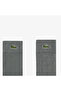 Men's Printed 2-Pack Dark Gray Socks - 2