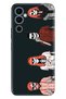Pova Neo 2 Case Silicone Patterned Illustrated Uv Cover Skeleton Family