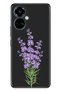 Camon 19 Pro Case Modern Design Silicone Patterned Lavender - 5