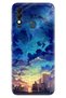 Spark 8t Case with Camera Protection Silicone Patterned Picture Uv Cover Cloud City