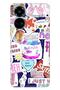 Camon 19 Pro Case Modern Design Silicone Patterned Psycho Smile - 4
