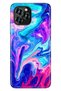 C21 Pro Case Silicone Patterned Illustrated Uv Cover Blue Pink Illusion - 2