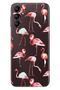 Samsung Galaxy A54 Case Silicone Patterned Illustrated Uv Cover Flamingo - 2