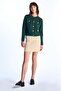 Dark Green Buttoned Knitwear Cardigan - 4