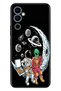 Pova Neo 2 Case Silicone Patterned Illustrated Uv Cover Astronaut Ufo