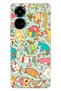 Camon 19 Pro Case Modern Design Silicone Patterned Food Story - 4
