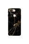 Gm 9 Pro Compatible Case 0.4mm Laser Cut Silicone Cover Yellow Black Marble