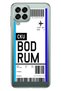 Samsung Galaxy M33 Compatible Case 0.4mm Laser Cut Silicone - Bodrum Air Ticket