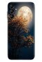 Samsung Galaxy A15 Compatible Case Silicone Patterned Picture Cover Full Moon