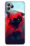 Gm 22 / Gm 22S Case 0.4mm Laser Cut Silicone Cover Red Cat