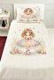 Little Princess Patterned Girl's Single Pique Set Quilted Bedspread
